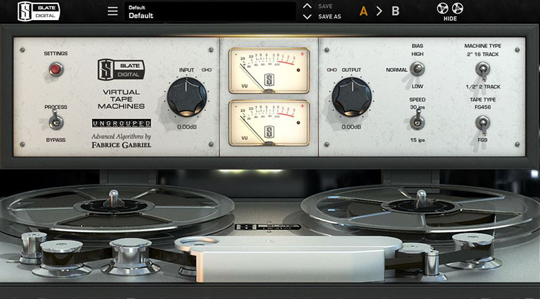 Virtual Tape Machines by Slate Digital